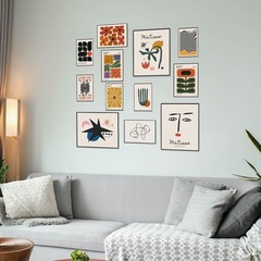 Eclectic Wall Art Prints – Set of 12 Unframed Aesthetic Colorful Posters for …