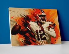 Shedeur Sanders Browns Poster or Canvas – Shedeur Sanders Browns Wall Art