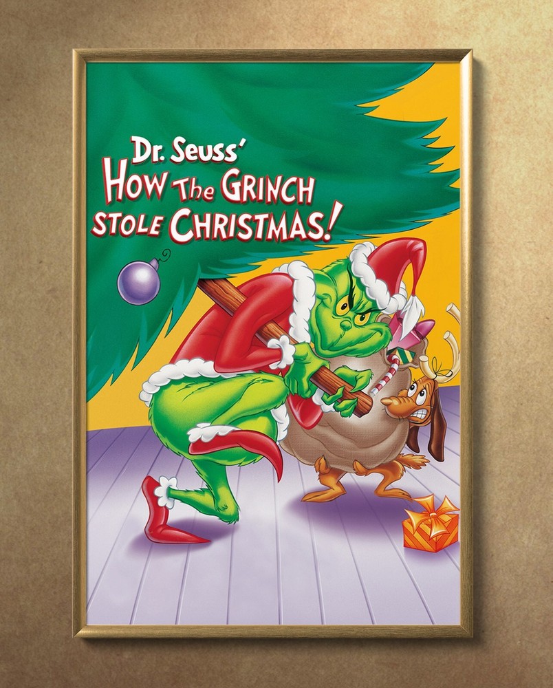 How the Grinch Stole Christmas 1966 Movie Poster 24″x36″ Glossy Unframed 6617