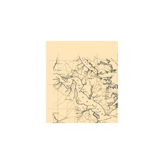 Historic State Map – Virginia South East – 1862 – Vintage Wall Art