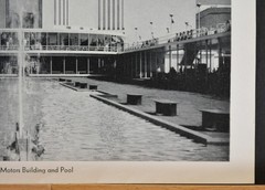 Antique Art Print Chicago Worlds Fair Chrysler Motors 1933 American History