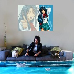 V2185 Full Metal Panic Kaname Chidori Anime Manga Art Decor WALL POSTER PRINT