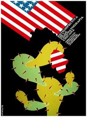 1377.Mexican Poster anti-imperialist festival.Political Interior home design art