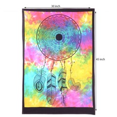 Multicolor Dream Catcher Poster Tapestry Bohemian Mandala Wall Hanging Poster