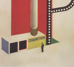 HERBERT BAYER Verkaufs- und Werbekiosk Zigarettenmarke P 33.25″ x 23.5″ Offset L