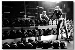Bodybuilding Men Girl Fitness Workout Quotes Wall Print Poster 20×30