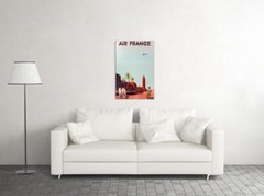 Africa Travel Air France Original Vintage Wall Art Home Decor – POSTER 20×30