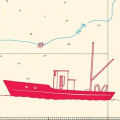 Map of Hong Kong – Macau Fishing Grounds, Nautical Depths & Obstructions c.1960