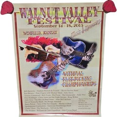 Walnut Valley Festival 2005 Poster Bluegrass Music Winfield Kansas