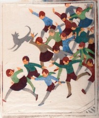 School is Out : Ethel Spowers : 1924 : Art Print