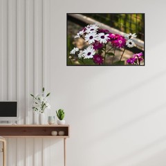 African Daisy Botanical Wall Art Poster – Floral Home Decor Print Unframed