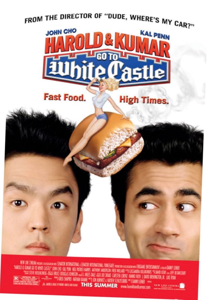 posters Harold And Kumar Go To White Castle Movie 36″L x 24″W, Multicolor