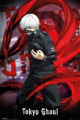 Poster Studio B – Tokyo Ghoul Ken Red Anime 24×36″ NEW Wall Art R80691