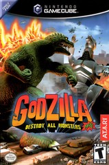 Godzilla Destroy All Monsters Melee GameCube BOX ART POSTER MADE IN USA – NGC017
