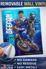 Haiden Deegan Supercross Wall Vinyl Decal Graphic (Removable Adhesive Backing)