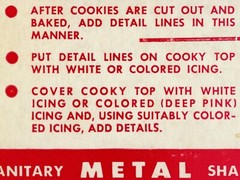 Vintage Santa Cookie Cutter Box POSTER! (up to 24 x 36) – Cooky – Antique – Bake