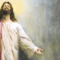 27W»x36H» ETERNAL LIFE by RICHARD JUDSON ZOLAN – JESUS CHRIST CHOICES of CANVAS