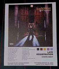 The College Dropout – Kanye West Album Poster 10×8″ Canvas Music Poster No frame