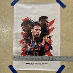 Neymar Jr – FC Barcelona 2016-2017 Soccer ✅ Poster Canvas Wall Art ✅ 12×18 inch