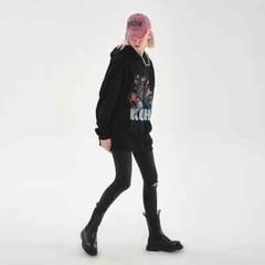 street wear oversized graphic printed hoodies plus size unisex drop shoulder