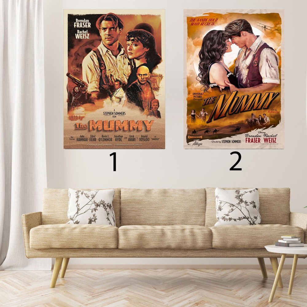 The Mummy Movie Poster, Home Decor – Wall Art – Gift for Movie Lovers