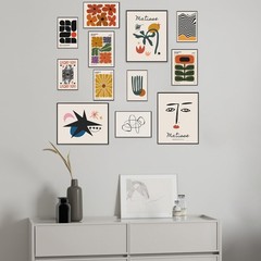Eclectic Wall Art Prints – Set of 12 Unframed Aesthetic Colorful Posters for …