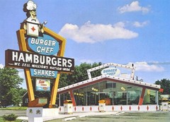 Burger Chef 1957 POSTER 24 X 18 Inches NICE!