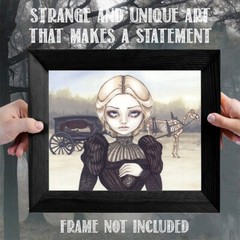 Strangeling Bleak Mourning – 11×14 Unframed Art Print Poster – Decor and Gift