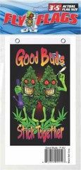 Good Buds Stick Together Licensed Fly Flag 3′ x 5′