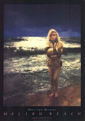 TOMMY MERRYFIELD Marilyn Monroe-Malibu Beach 46″ x 33″ Poster 1989 Contemporary