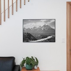 Ansel Adams The Tetons and the Snake River, Grand Teton National Park Art Print