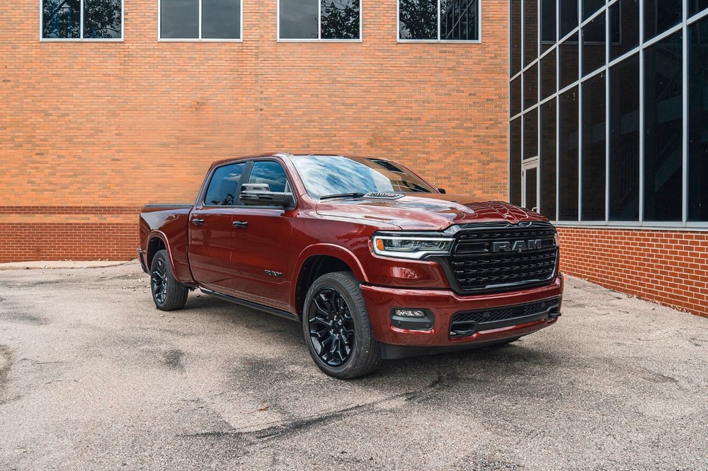 2025 Ram 1500 Ramcharger Limited 4X4 (red) POSTER 24 X 36 Inches SWEET!