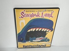 Storybook Land Canals Attraction Poster FRAMED 12″x18″ ~ Disneyland