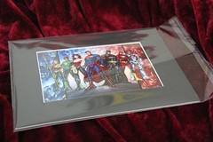 Superheroes 8×10 matted Art Print Poster Decor picture Photograph