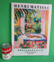 Bengal Tiger in Bathtub – Henri Matisse Print – Mid Century Art NEW SEALED