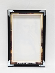 Black Frame Canvas Wall Decoration Mona Lisa Funny Art Decor 8×12