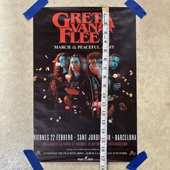Greta Van Fleet ✅ March Of The Peaceful Army ✅ Wall Art Canvas Poster ✅ 12×18 in