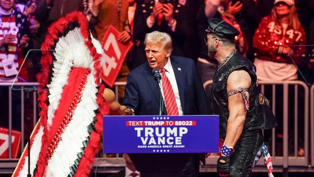 Donald Trump Village People YMCA GLOSSY POSTER PICTURE PHOTO PRINT BANNER 13260