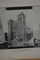 Antique New York City 1904 Art Print Trinity Church Cornell University Wall Art