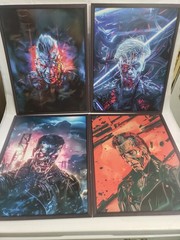 NEW HK Studio Home Decor/ Zombie 4-Pack Poster 13inX 17in Bedroom/Dorm/Office