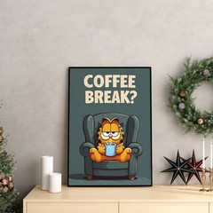 Garfield Posters, Funny Poster, Cat Poster