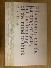 Education Motivation Poster 17.5’’ by 11.5’’