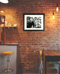Joe DiMaggio & Marilyn Monroe – Iconic Celebrity Couple – Framed Wall Hanging