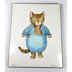 Vintage Beatrix Potter Nursery Wall Art Set 6 Mounted Prints 17×14 Peter Rabbit