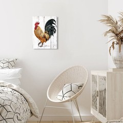 Rooster Kitchen Decor Wall art – Farmhouse Canvas Painting Picture Prints Art…