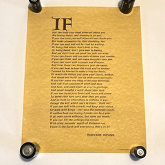 IF 1973 Poem by Rudyard Kipling Wall Art 11×14 Unframed Typography Poetry Print