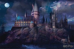 Poster Studio B – Harry Potter Hogwarts School Night 36×24″ NEW Wall Art P4369