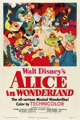Alice in Wonderland Movie Poster Print 12×18 24×36 Art home theater film