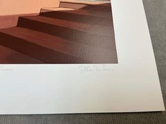 GRETCHEN DOW SIMPSON Florence, Italy SIGNED 20.25″ x 22.75″ Serigraph 1992 Conte
