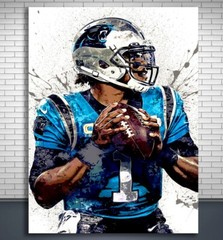 Cam Newton Poster 11×17 12×18 20×30 24×36″